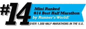 Mini Ranked #14 Best Half Marathon by Runners's World