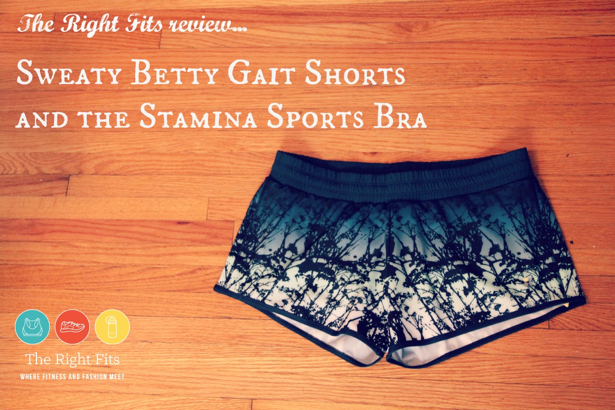 Review of Sweaty Betty Gait Run Shorts & Stamina Sports Bra