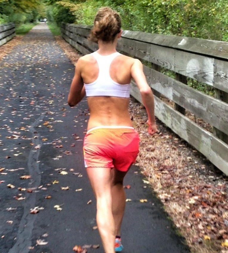 Tina Muir running