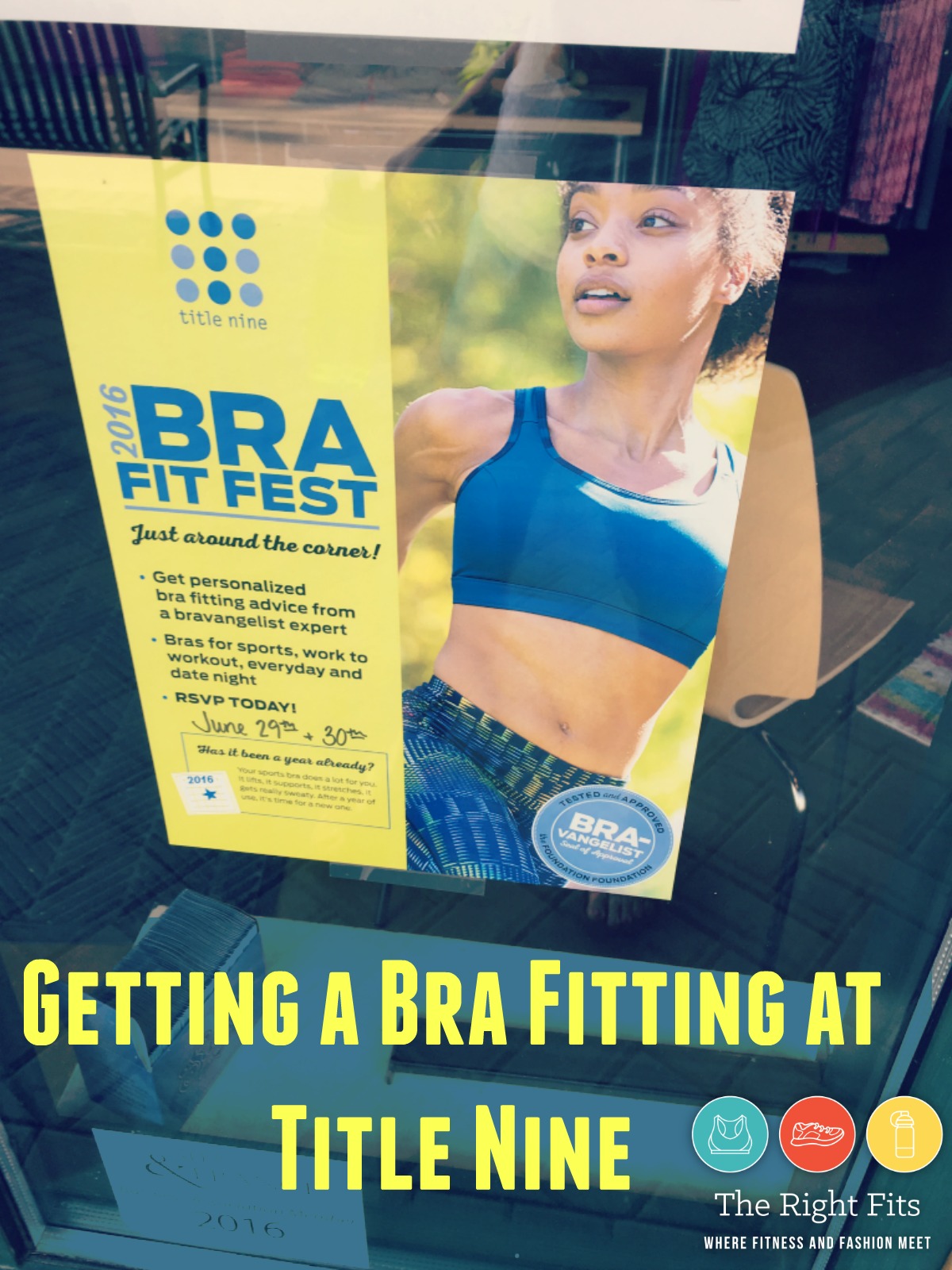 Fitness Fashion Friday: Title Nine Bra Fit Fest and a Giveaway